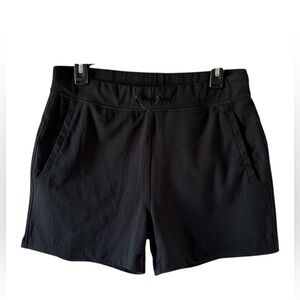 Yogalicious Lux Black Casual Shorts